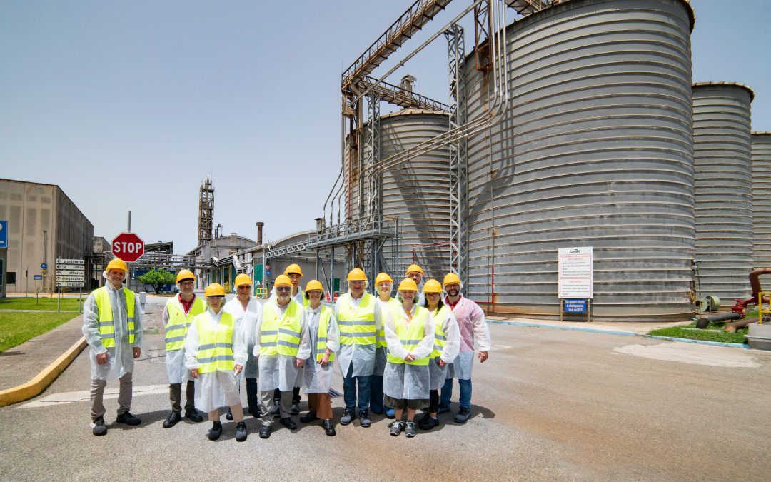 Progetto C.L.I.M.A., economia circolare. Visita alla multinazionale CARGILL PEC ITALY: 120 tonnellate giornaliere di pastazzo de-pectinizzato di bucce fresche di agrumi vanno alle aziende che producono alimentazione per animali