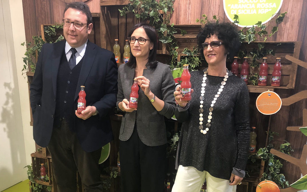 06-09/05/2019 - Presentata a Tuttofood la Fanta con succo di Arancia Rossa di Sicilia IGP