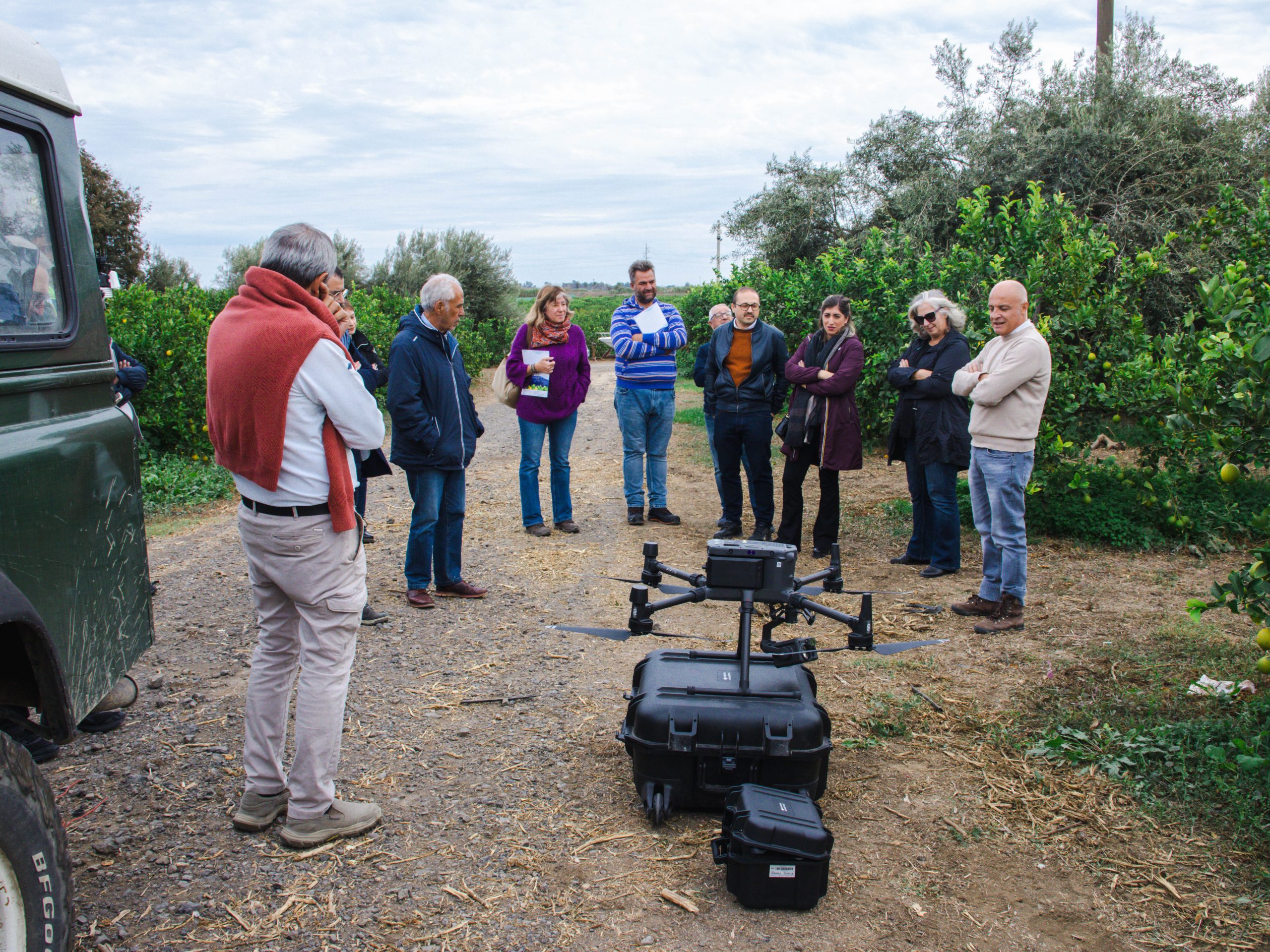 22/11/2023 - Progetto C.L.I.M.A. - Quarta  visita tecnica su stazione meteo  - Carlentini  (CT)