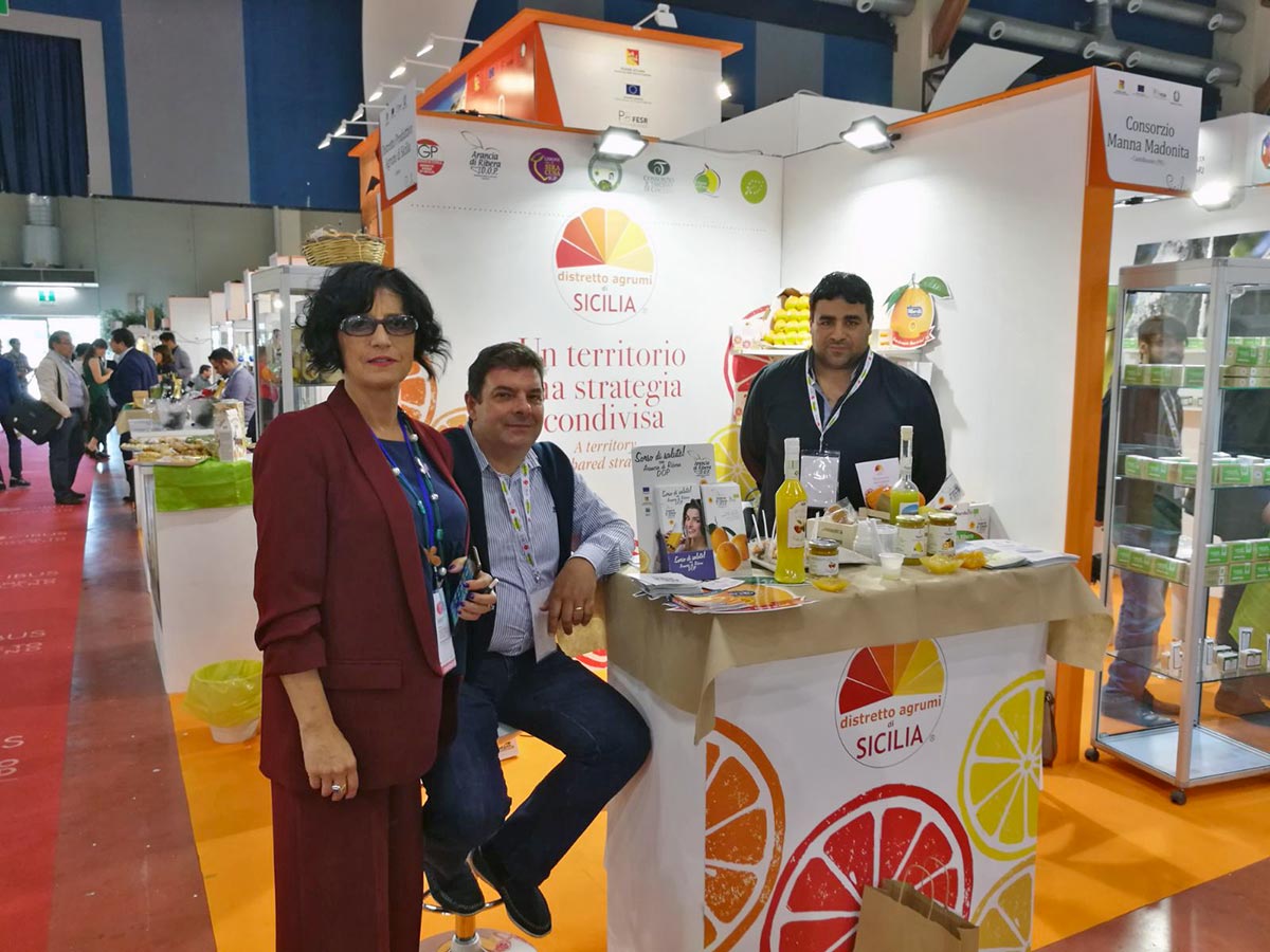 07/05/2018 - CIBUS 2018 a Parma - Stand Distretto Agrumi di Sicilia