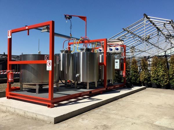 Digestore Anaerobico, un impianto per la produzione di energia dal riuso degli scarti degli agrumi.