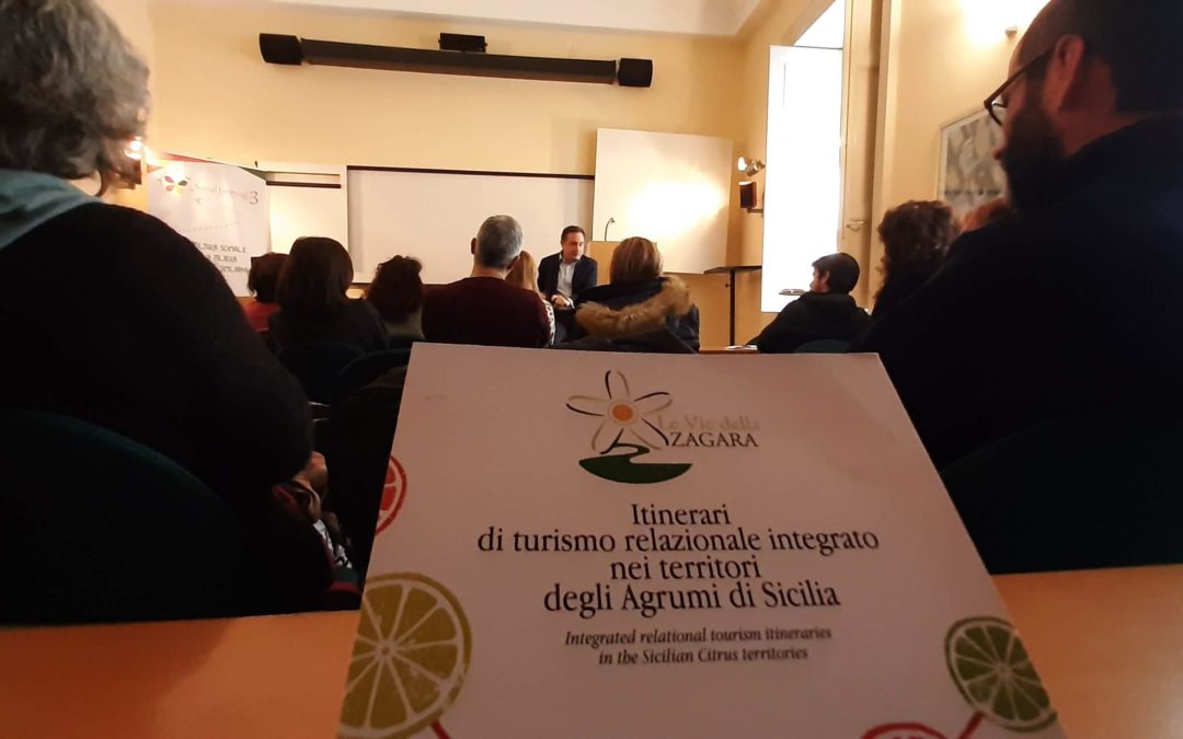 SOCIAL FARMING, A CATANIA HA PRESO IL VIA IL CORSO “LE VIE DELLA ZAGARA”