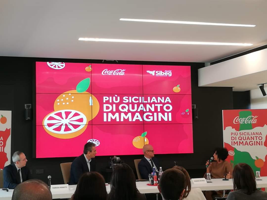 18/11/2019 - Presentation in Catania of the report on the socio-economic impact of Coca-Cola in Sicily