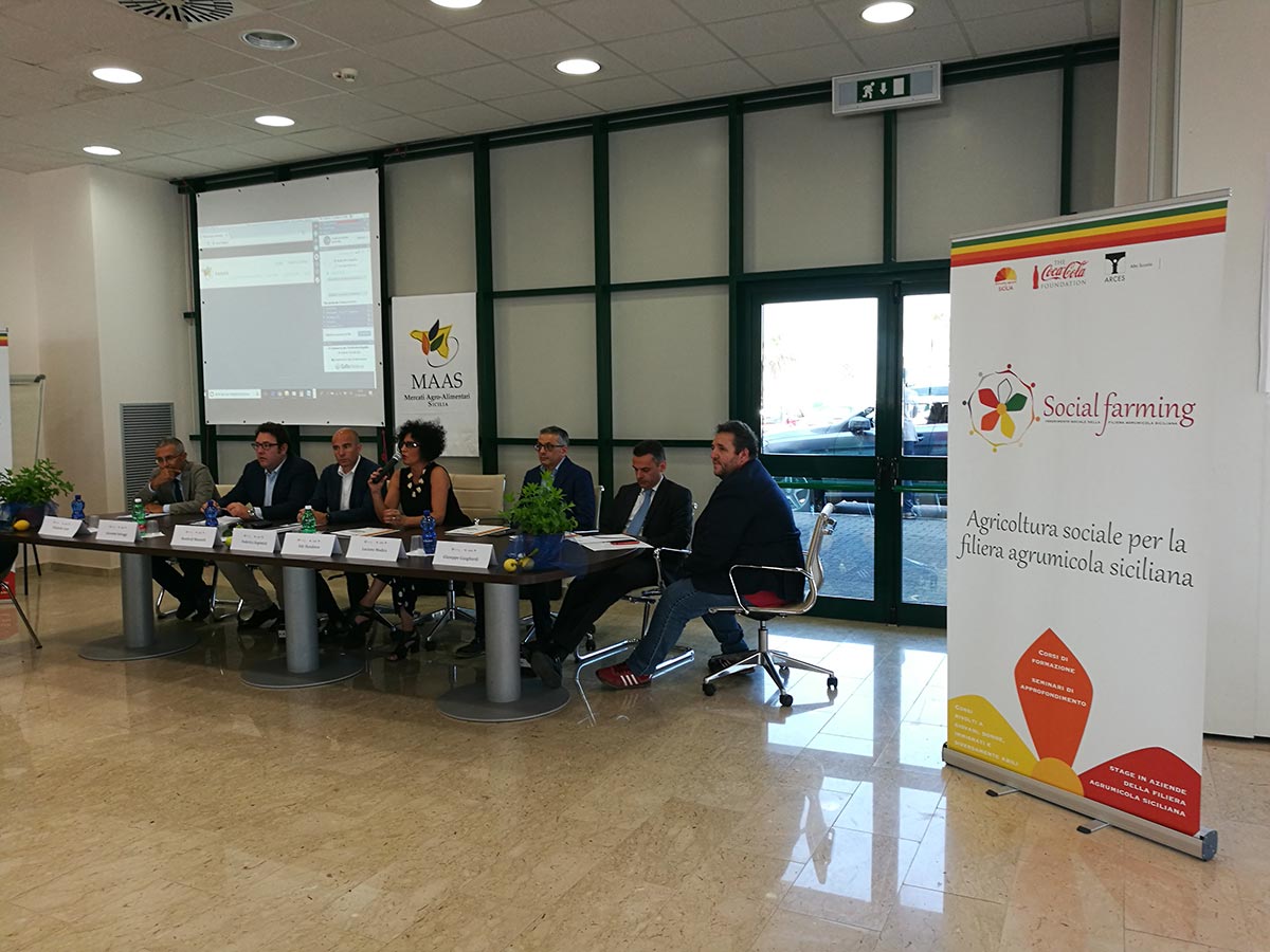 22/06/2018 - Social farming seminar "E-Commerce for quality fruit and vegetables" - Catania