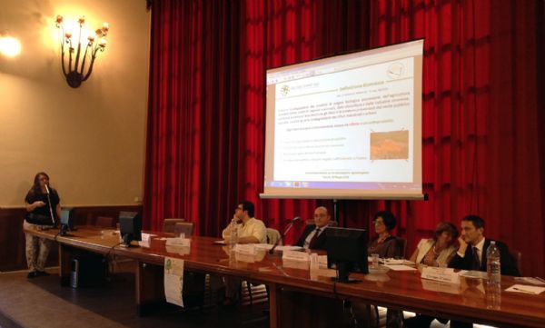 Un intervento durante il workshop